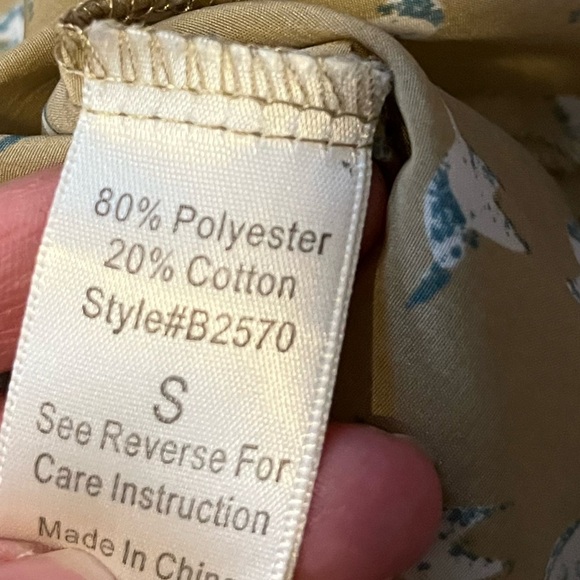 Anthropologie Blu Pepper bird dress size S - Picture 7 of 10